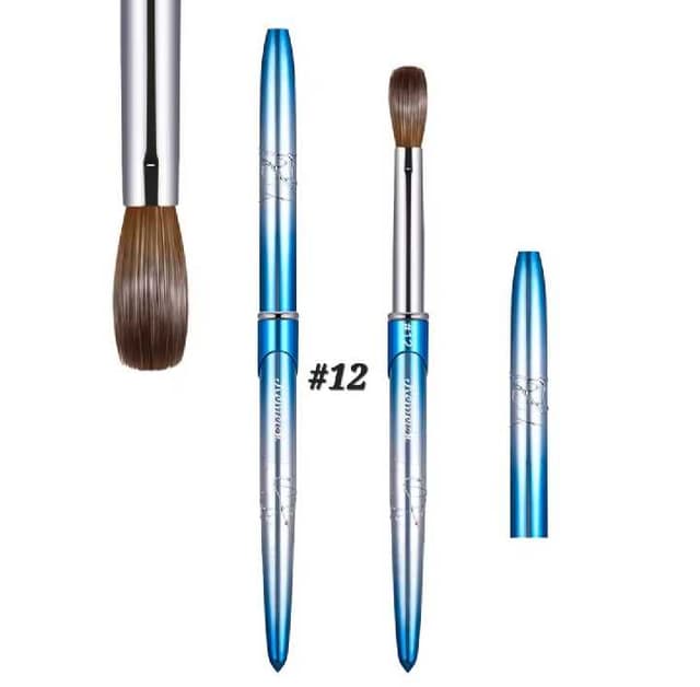 Pincel kolinsky #12 Azul