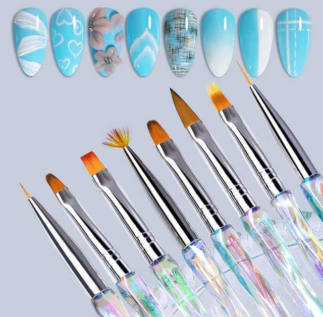 Pinceles para decorar.