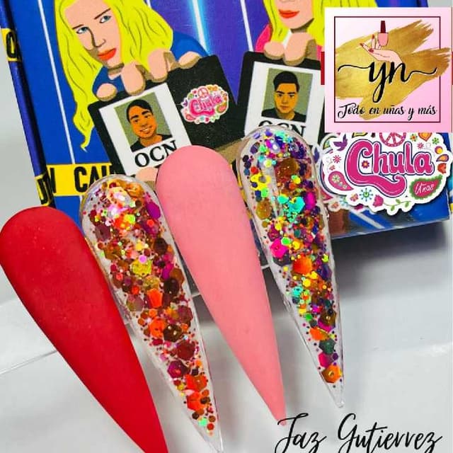Acrilicos Rubias Fantasy Nails
