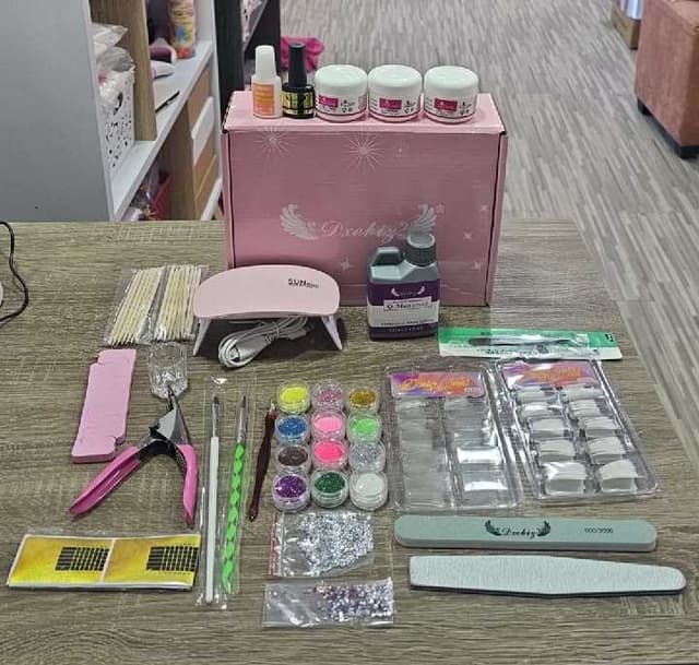Kit uñas acrílicas principiantes