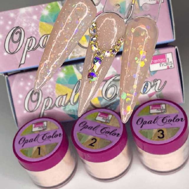 Acrilicos Opal Cover Fantasy Nails