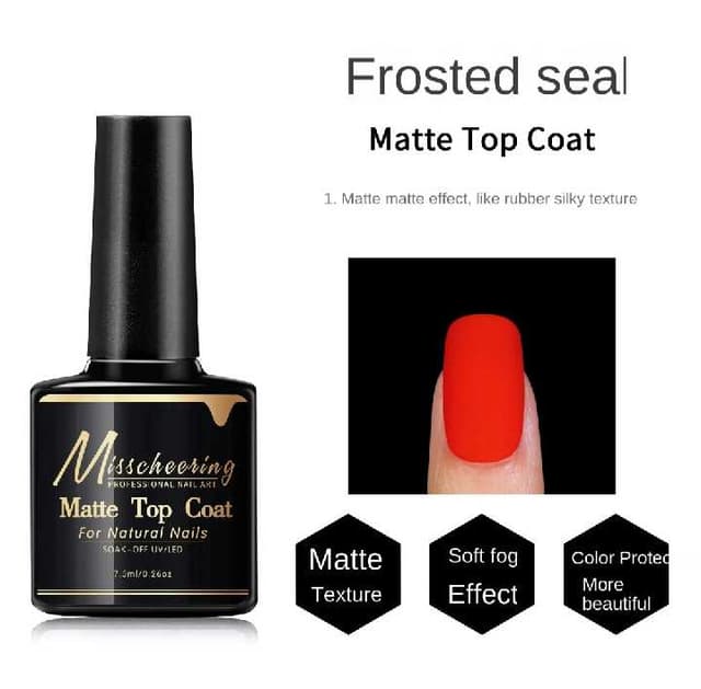 Top coat misscherring