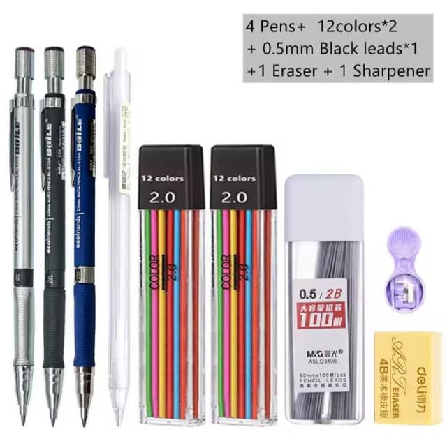 Kit portaminas para dibujar