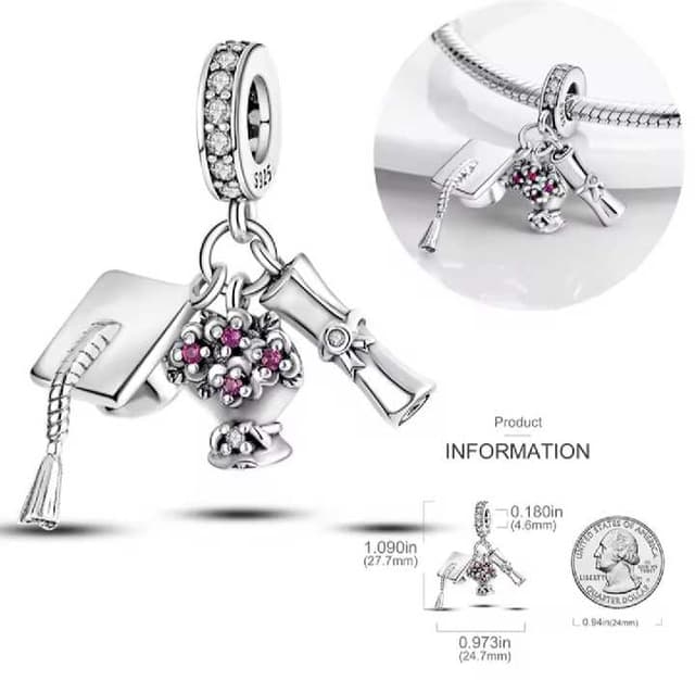 Charms Varios Plata Ale 925