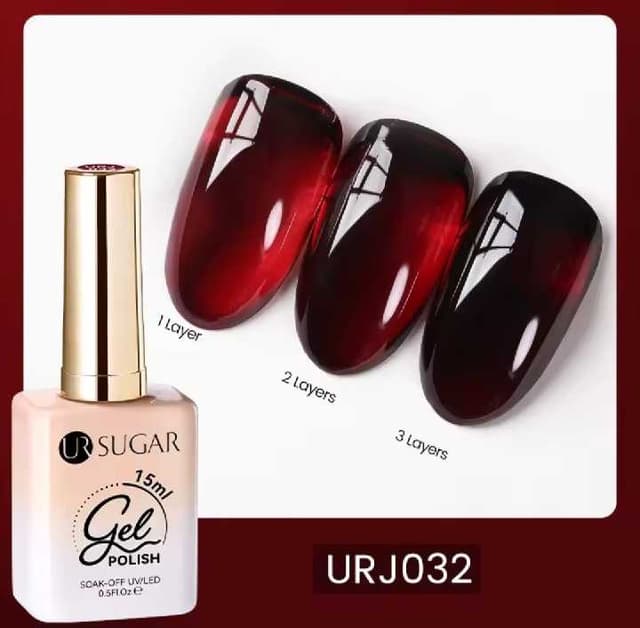Gel vitral Rojo UR Sugar