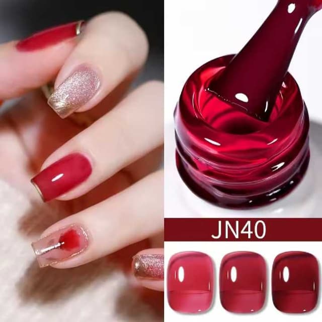 Gel Vitral Rojo Pretty