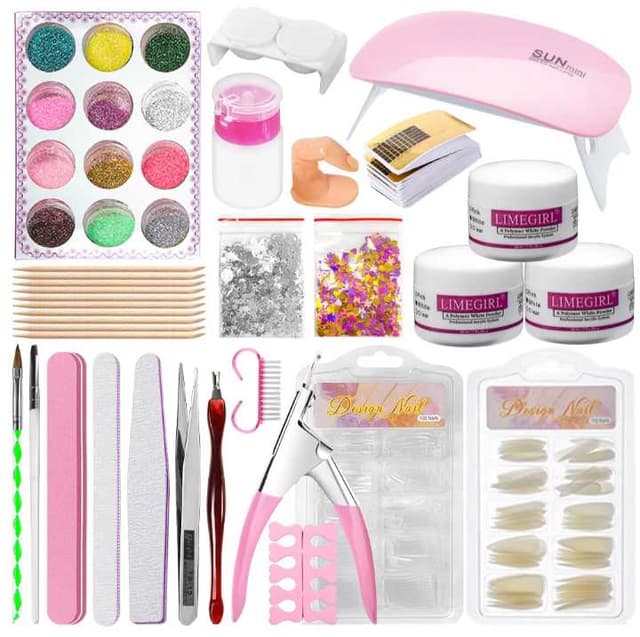 Mini kit uñas acrílicas