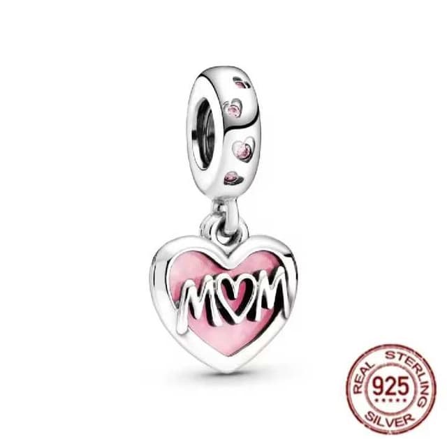 Charms Mom Plata Ale 925