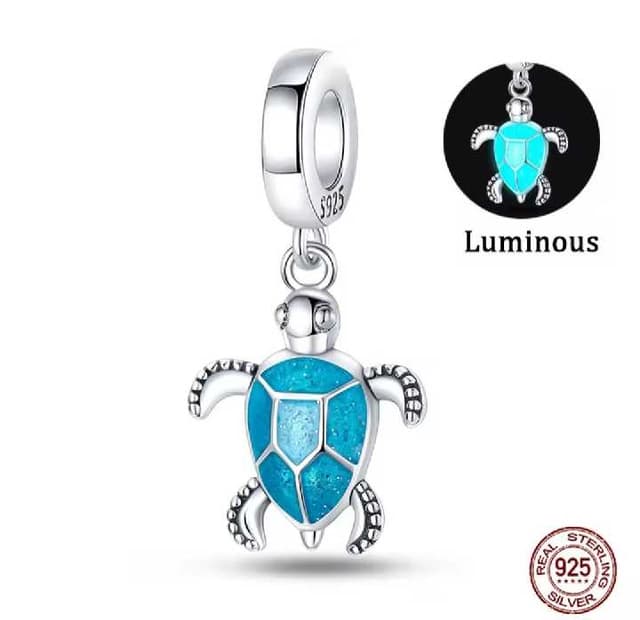 Charms de Tortuga Pandora Plata Ale 925