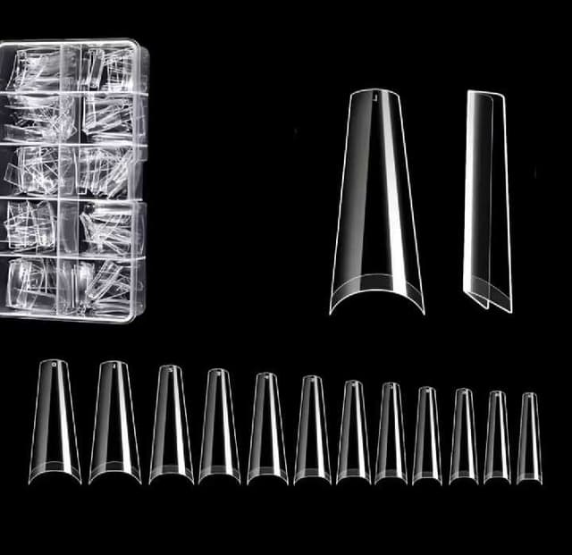Tips para uñas Coffin 500 piezas