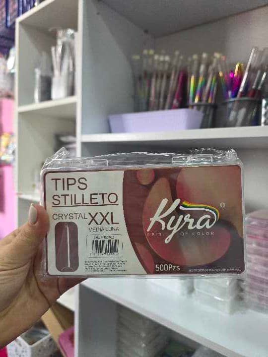 Tips Stilleto Kyra 500 pzs
